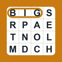 Big Print Games Word Search icon