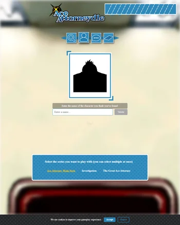Ace Attorneydle: Silhouette screenshot