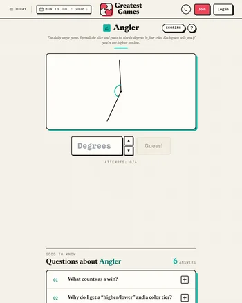 Angler screenshot