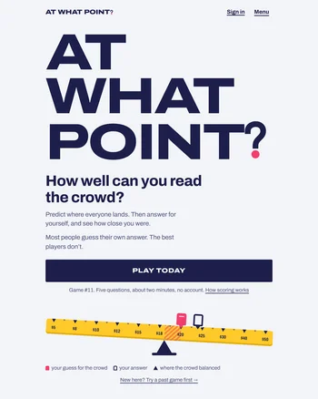 At What Point? screenshot