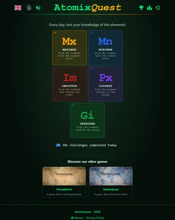 AtomixQuest screenshot
