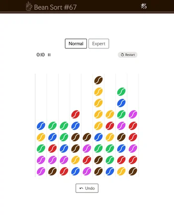 Bean Sort screenshot