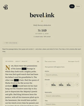 Bevel screenshot