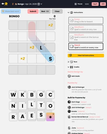 Bongo screenshot