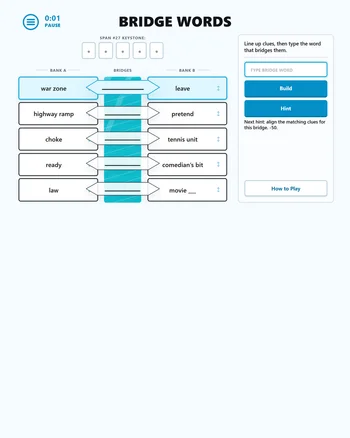 Bridge Words screenshot