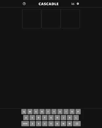Cascadle screenshot