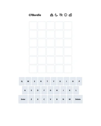 CFBordle screenshot