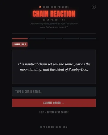 Chain Reaction screenshot