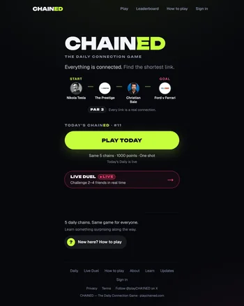CHAINED screenshot
