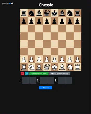 Chessle screenshot