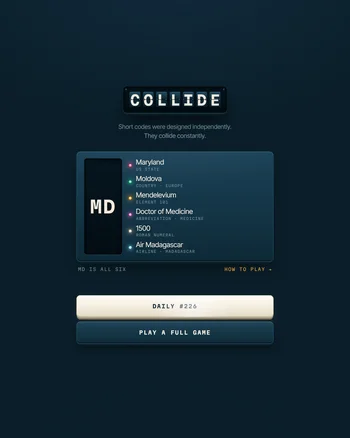 COLLIDE screenshot