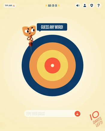 Dartwords screenshot