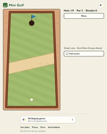 Dayplay Games Mini Golf screenshot