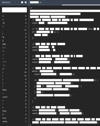 Debuggle screenshot