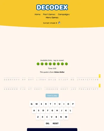Decodex screenshot
