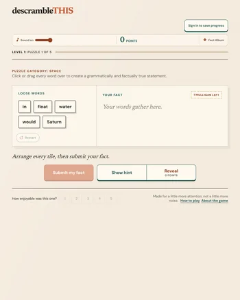 descrambleTHIS screenshot