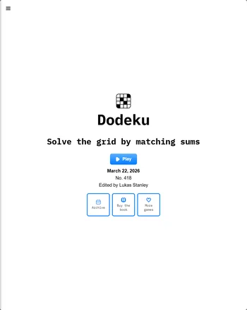 Dodeku screenshot