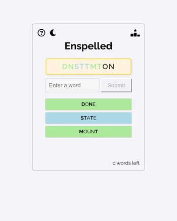 Enspelled screenshot