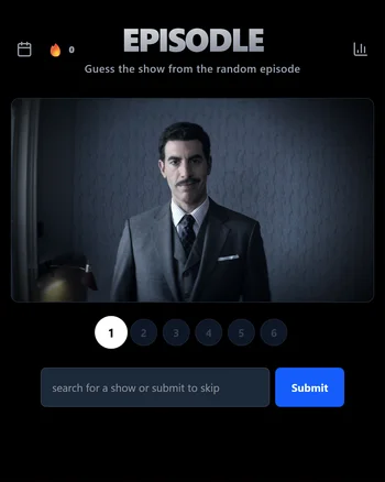 Episodle screenshot