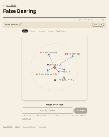 False Bearing screenshot