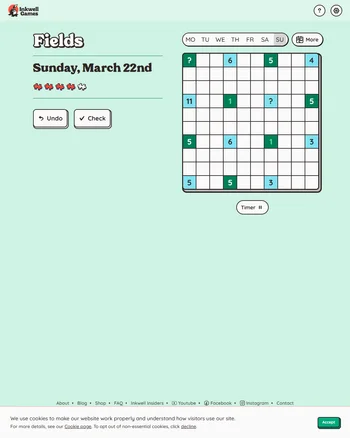 Fields screenshot