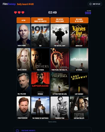 FilmSweep screenshot