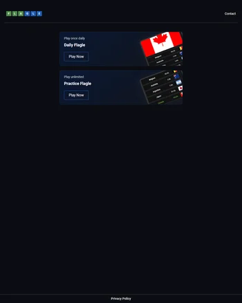 Flagle Game screenshot