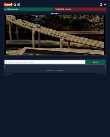Framed screenshot