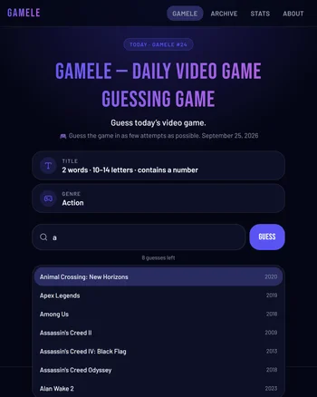 Gamele screenshot