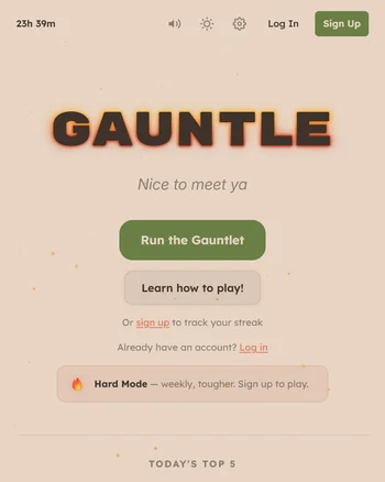 Gauntle screenshot