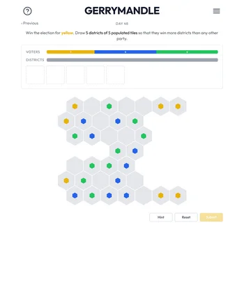 Gerrymandle screenshot