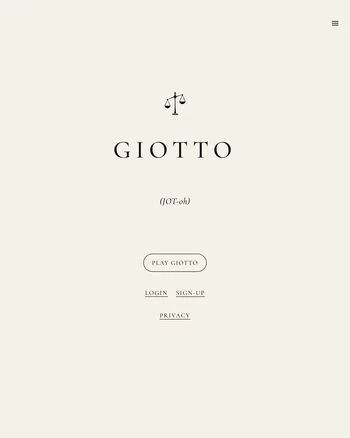 GIOTTO screenshot