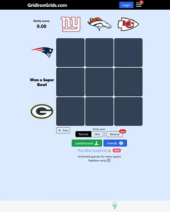 Gridiron Grids screenshot