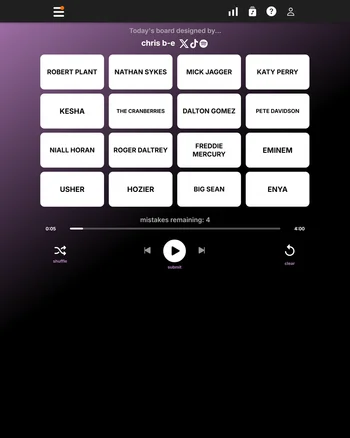 Harmonies screenshot
