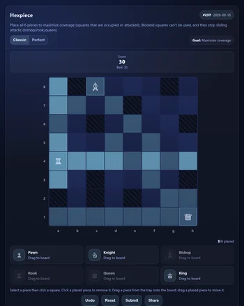Hexpiece screenshot