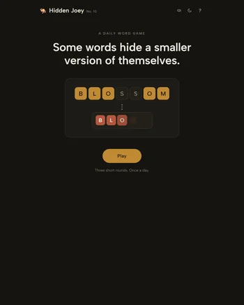 Hidden Joey screenshot