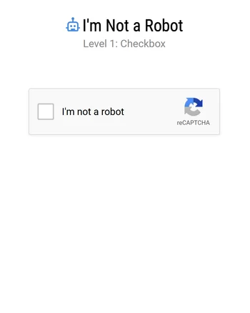 I'm Not a Robot screenshot