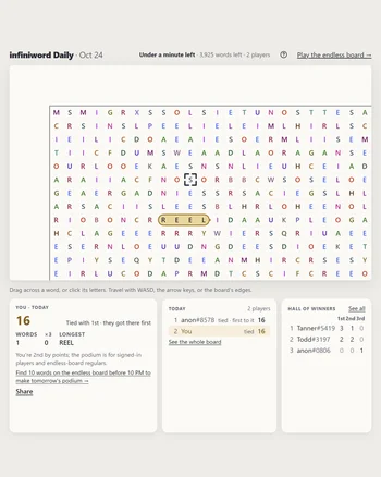 InfiniWord screenshot
