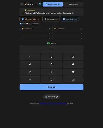 Jaardle screenshot