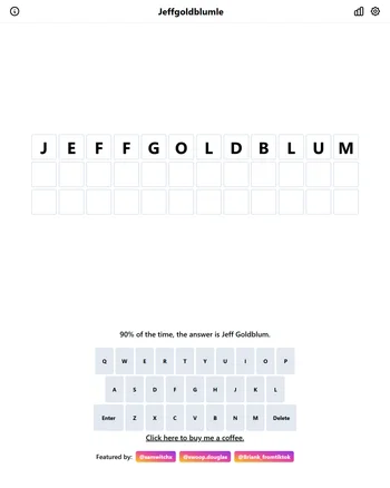 Jeffgoldblumle screenshot