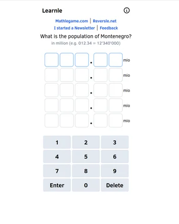 Learnle screenshot