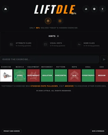 Liftdle screenshot