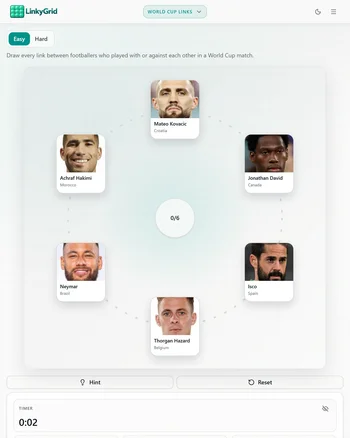 LinkyGrid - World Cup screenshot