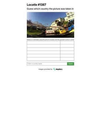Locatle screenshot