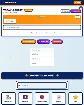 Mangadle screenshot