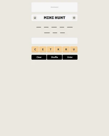 Mini Hunt screenshot