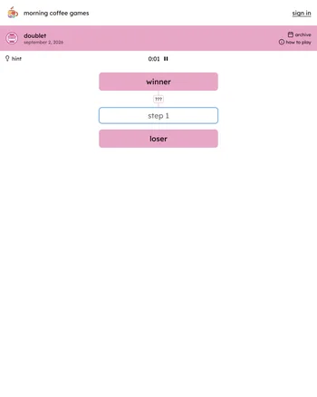 Doublet screenshot