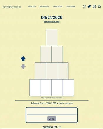 Movie Pyramid screenshot
