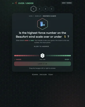 Over / Under screenshot