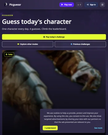Picguessr screenshot